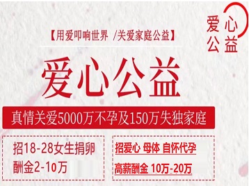 元宝捐卵助孕生子 爱心志愿者招募